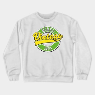 Mumbai vintage style logo Crewneck Sweatshirt